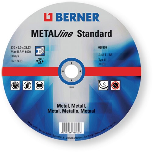 Disco abrasivo METALline STANDARD